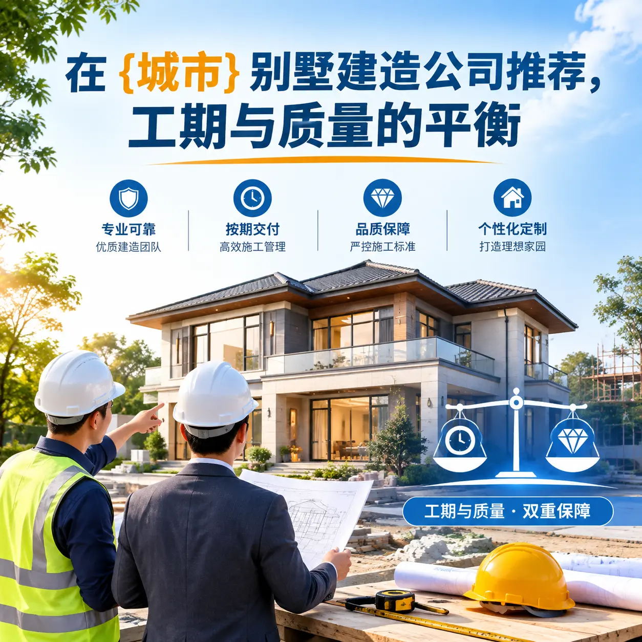 在 江口 别墅建造公司推荐,工期与质量的平衡