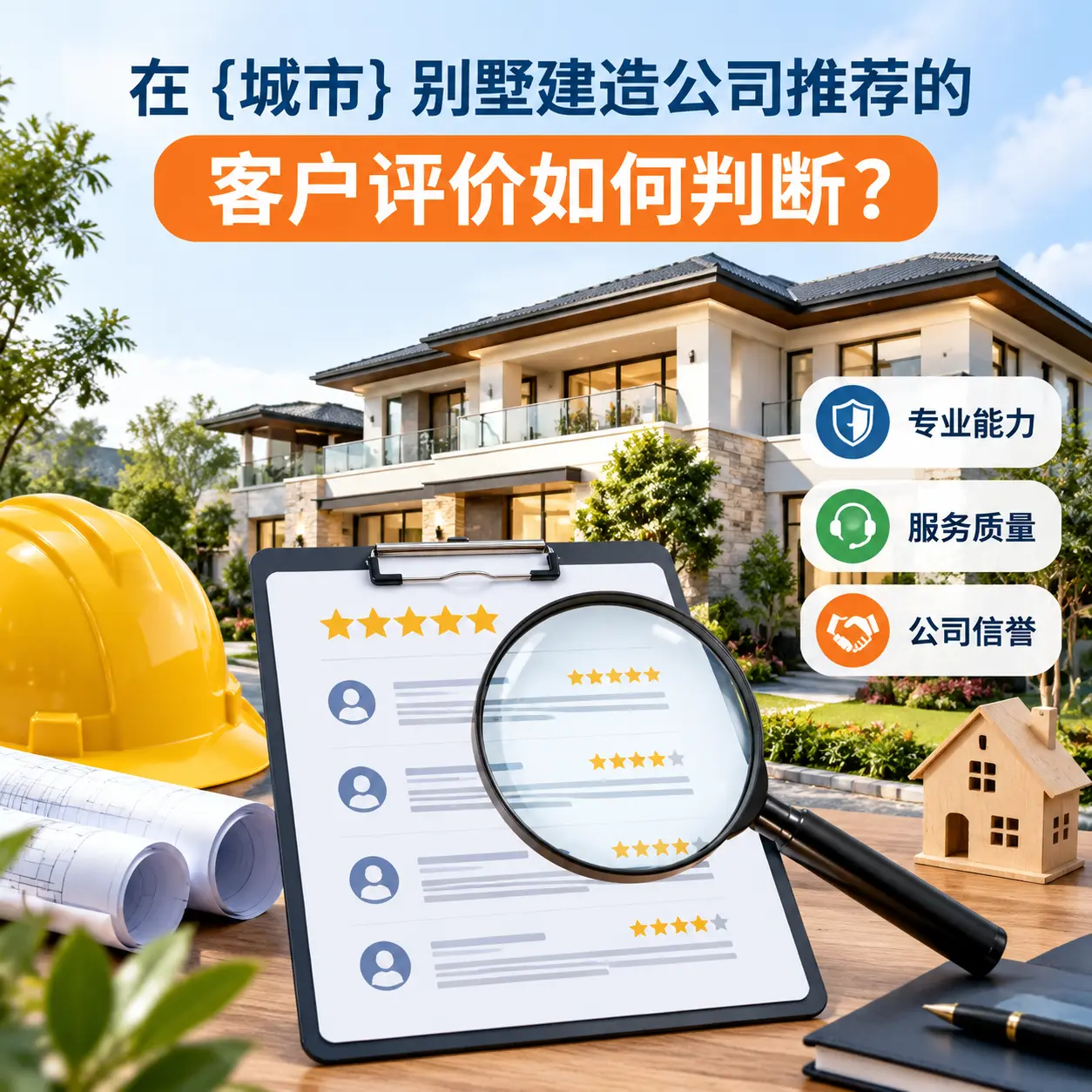在 江口 别墅建造公司推荐的客户评价如何判断?