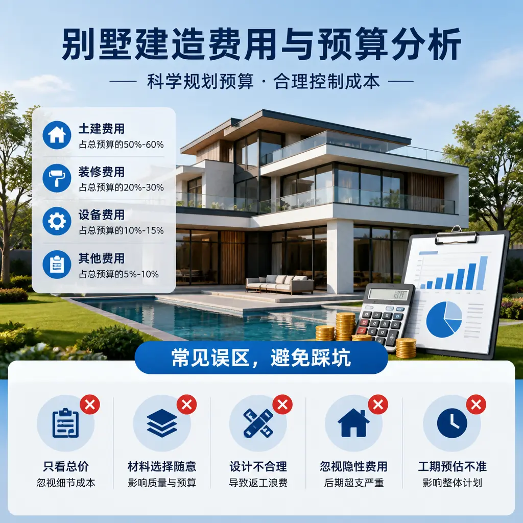 别墅建造公司推荐: 江口 建造别墅的费用与预算分析