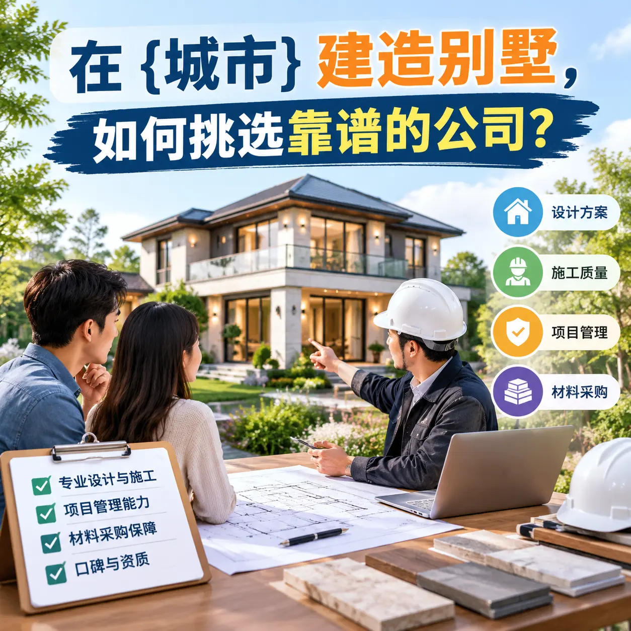 在 江口 建造别墅，如何挑选靠谱的公司？