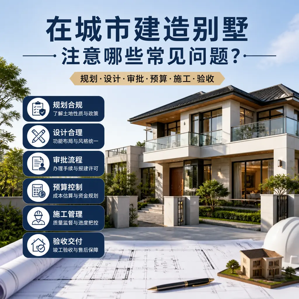 在 江口 建造别墅，注意哪些常见问题？