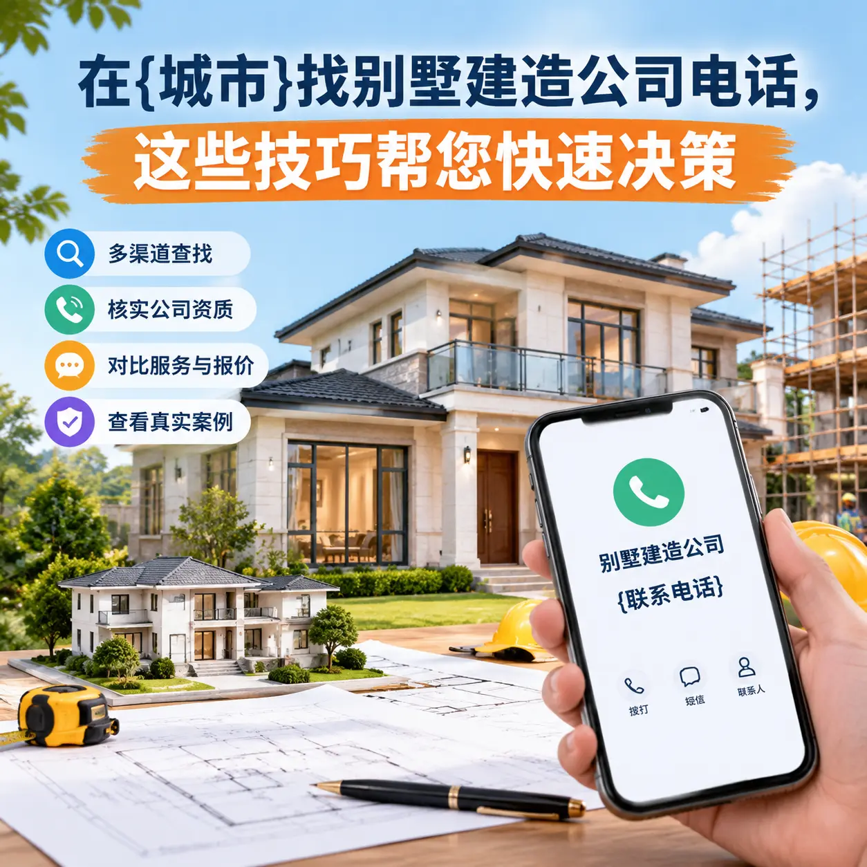 在江口找别墅建造公司电话,这些技巧帮您快速决策