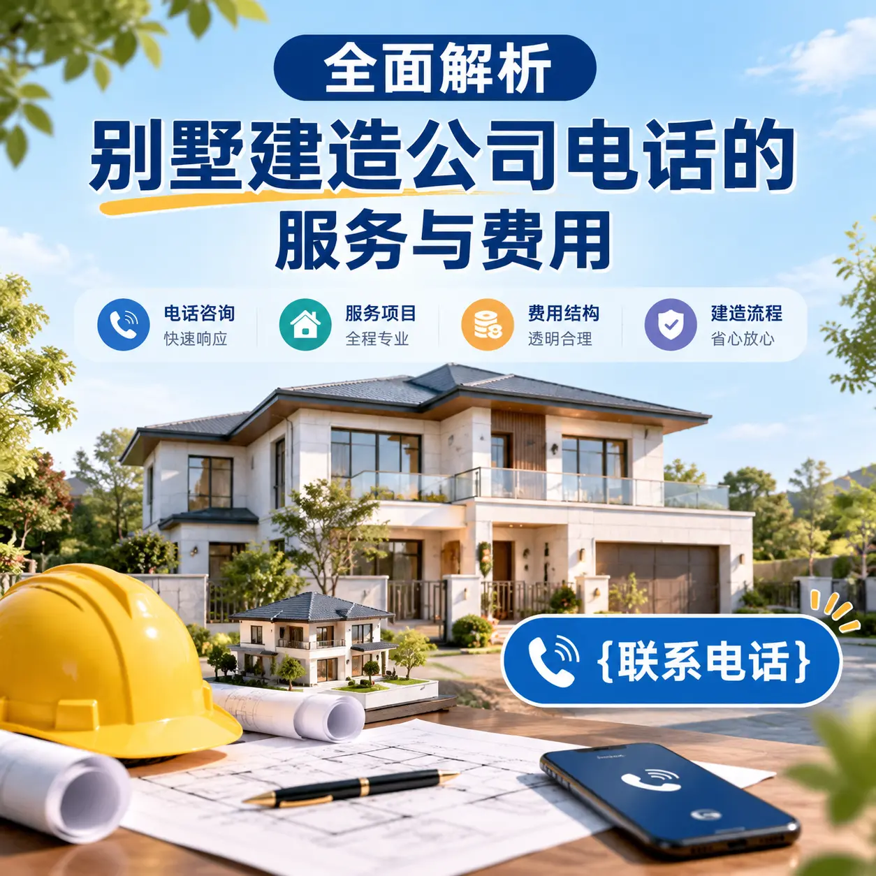 全面解析江口别墅建造公司电话的服务与费用